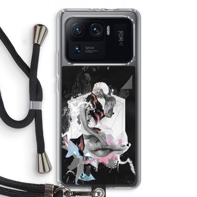 Camouflage de sommeil: Xiaomi Mi 11 Ultra Transparant Hoesje met koord