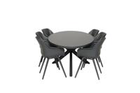 Qopps Vidas tuintafel met Hartman 6 Sophie studio xerix tuinstoel