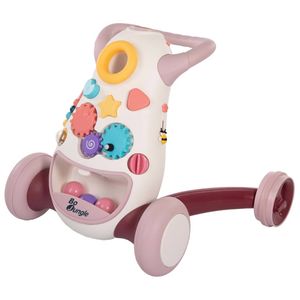 Bo Jungle Loopspeelgoed B-Walking Aid Jumpy roze