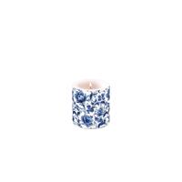 Ambiente Kaars small delft blauw florals