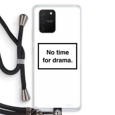 No drama: Samsung Galaxy S10 Lite Transparant Hoesje met koord