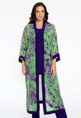 Yoek Kimono FIERCE | Groen | Maat 58/60