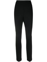 Sportmax pantalon de costume à coupe droite - Noir