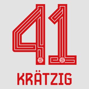 Krätzig 41 (Officiële Bayern München Bedrukking 2023-2024)