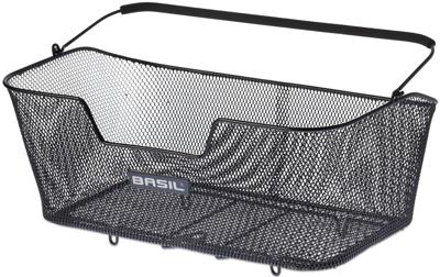 Basil base xl - fietsmand - achterop - zwart