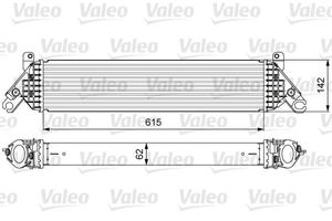 Intercooler, inlaatluchtkoeler 818630