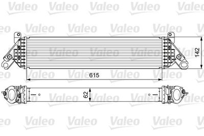 Intercooler, inlaatluchtkoeler 818630