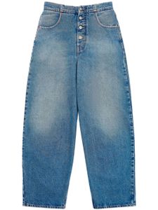 MM6 Maison Margiela jean à coupe ample - Bleu