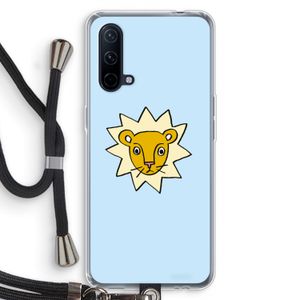 Kleine leeuw: OnePlus Nord CE 5G Transparant Hoesje met koord