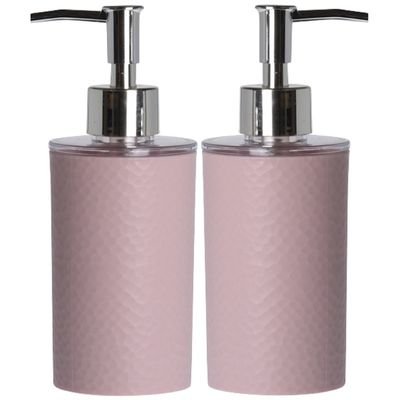2x Roze zeeppompjes 18 cm