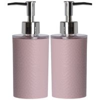2x Roze zeeppompjes 18 cm