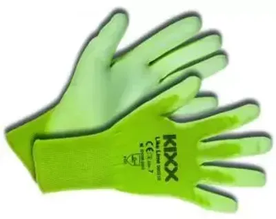 Kixx Handschoen like lime maat 8