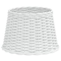 vidaXL Lampenkap Ø40x26 cm wicker wit