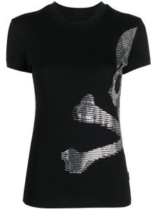 Philipp Plein t-shirt Sexy Pure à ornements strassés - Noir