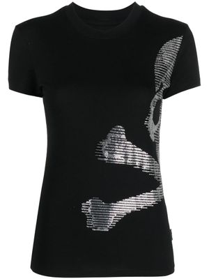 Philipp Plein t-shirt Sexy Pure à ornements strassés - Noir