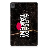 Lenovo Tab P11 | P11 Plus Back cover met naam Already Taken Black