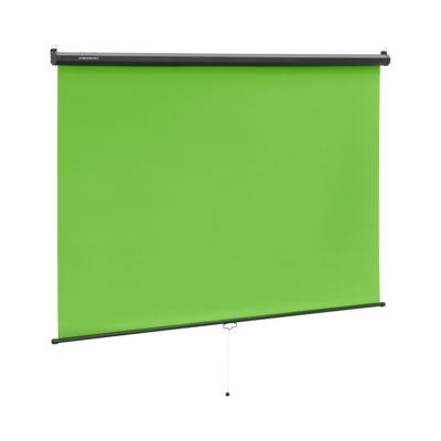 Groen scherm - rolgordijn - voor wand en plafond - 84" - 2060 x 1813 mm