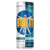 Bullit Energy Drink Sugar Free Citrus Splash 0,25L Can bij Jumbo - thumbnail
