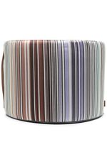 Missoni Home tabouret à rayures - Vert