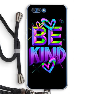 Be Kind: Honor 10 Transparant Hoesje met koord