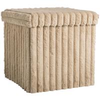 Leen Bakker - Opbergbox Opvouwbaar - Fluffy - 38x38x38 Cm - Polyester/MDF - Taupe