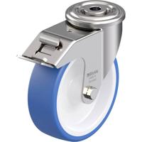 Blickle LEXR-POTHS 125G-FI RVS zwenkwiel Wieldiameter: 125 mm Draagvermogen (max.): 150 kg 1 stuk(s)