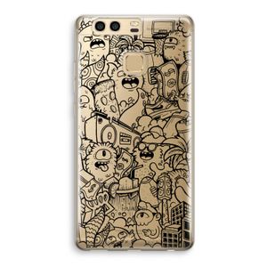 Vexx Black City : Huawei P9 Transparant Hoesje