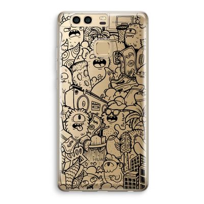 Vexx Black City : Huawei P9 Transparant Hoesje