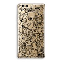 Vexx Black City : Huawei P9 Transparant Hoesje