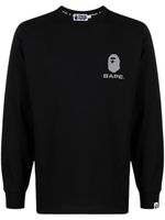 A BATHING APE® sweat en coton à logo imprimé - Noir - thumbnail