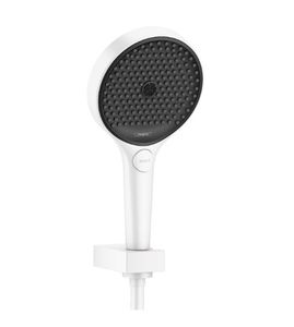 Hansgrohe Rainfinity PowderRain handdouche 3 standen met houder en doucheslang 160cm wit mat