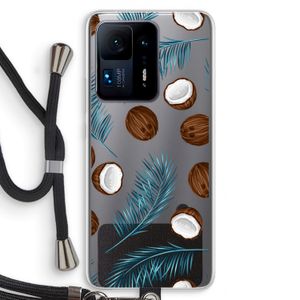 Kokosnoot roze: Xiaomi Mi Mix 4 Transparant Hoesje met koord