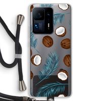Kokosnoot roze: Xiaomi Mi Mix 4 Transparant Hoesje met koord