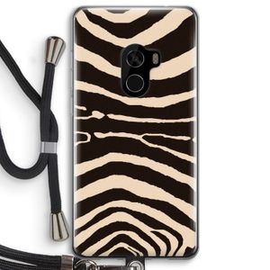 Arizona Zebra: Xiaomi Mi Mix 2 Transparant Hoesje met koord