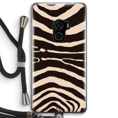 Arizona Zebra: Xiaomi Mi Mix 2 Transparant Hoesje met koord