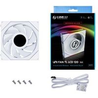 Lian Li UNI FAN TL LCD Reverse Blade Series 120mm White