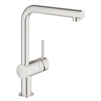 GROHE Minta Keukenkraan - hoog - uittrekbare l uitloop - supersteel geborsteld 32168DC0 - thumbnail