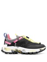 Premiata baskets Cross à design colour block - Noir - thumbnail