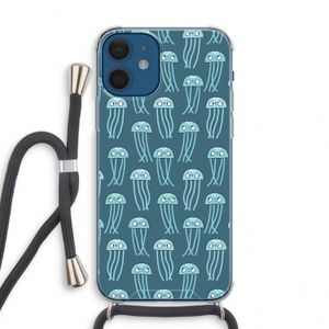 Kwallie: iPhone 12 mini Transparant Hoesje met koord