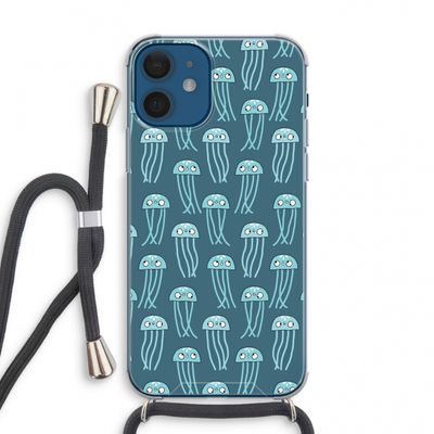 Kwallie: iPhone 12 mini Transparant Hoesje met koord
