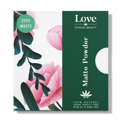 Love Ethical Beauty Matte Finishing Powder | Zero Waste Love Ethical Beauty Matte Finishing Powder | Zero Waste