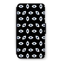 Eyes pattern: iPhone 12 Pro Max Flip Hoesje
