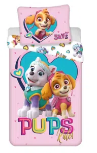 Paw Patrol dekbedovertrek Pups Rules 140 x 200 cm - 70 x 90 cm (polyester)