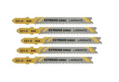 DeWalt Accessoires Decoupeerzaagblad BiM extreme voor snel zagen in hout en laminaat (T101BIF) - DT2080-QZ