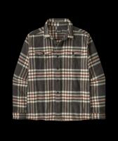 Patagonia Fjord Flannel Shirt Overhemd Heren Catch: Ink Black XL