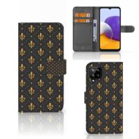 Samsung Galaxy A22 4G | M22 | Telefoon Hoesje | Franse Lelie