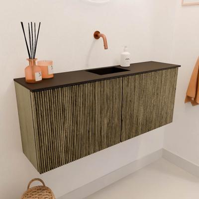 Toiletmeubel Mondiaz Joya | 100 cm | Meubelkleur Dusk | Faye wastafel Urban Midden | Zonder kraangat(en) Toiletmeubel Mondiaz Joya | 100 cm | Meubelkleur Dusk | Faye wastafel Urban Midden | Zonder kraangat(en)