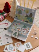 Magnetisch cijferspel GREEN FOREST groen