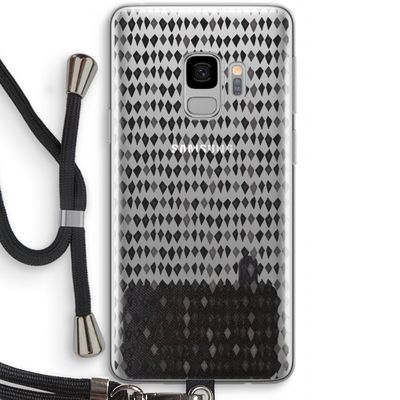 Crazy shapes: Samsung Galaxy S9 Transparant Hoesje met koord