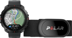 Polar Grit X2 Pro 3,53 cm (1.39") AMOLED Digitaal 454 x 454 Pixels Touchscreen Zwart GPS